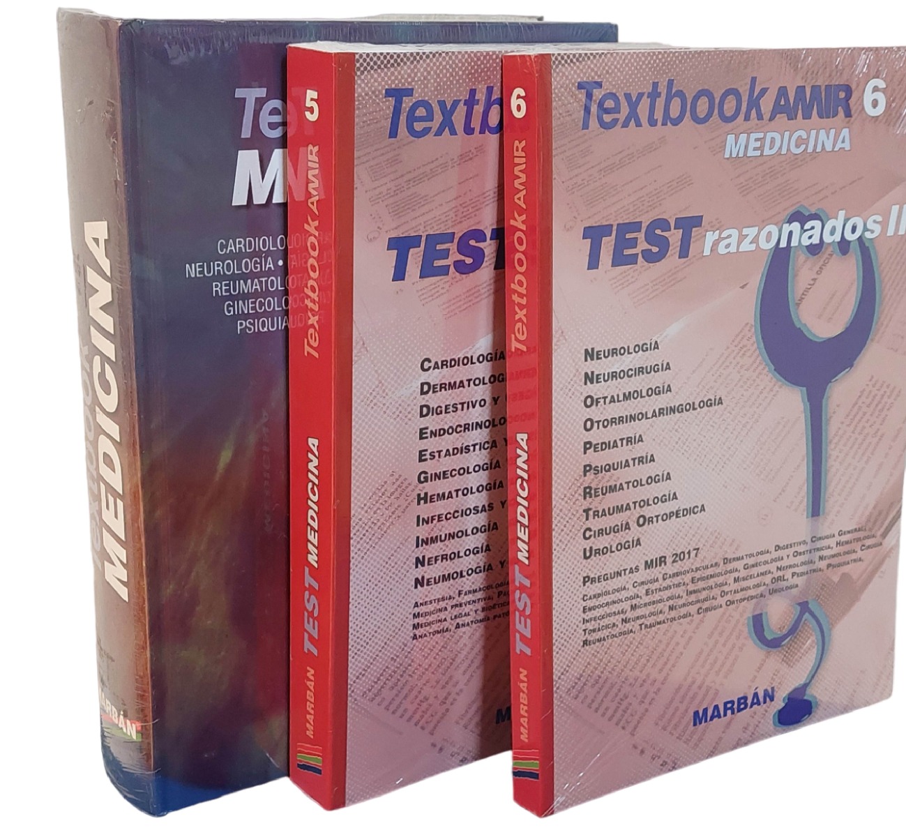 Pack Amir Medicina 2020 Cartilla + Amir Test 5 Y Amir Test 6