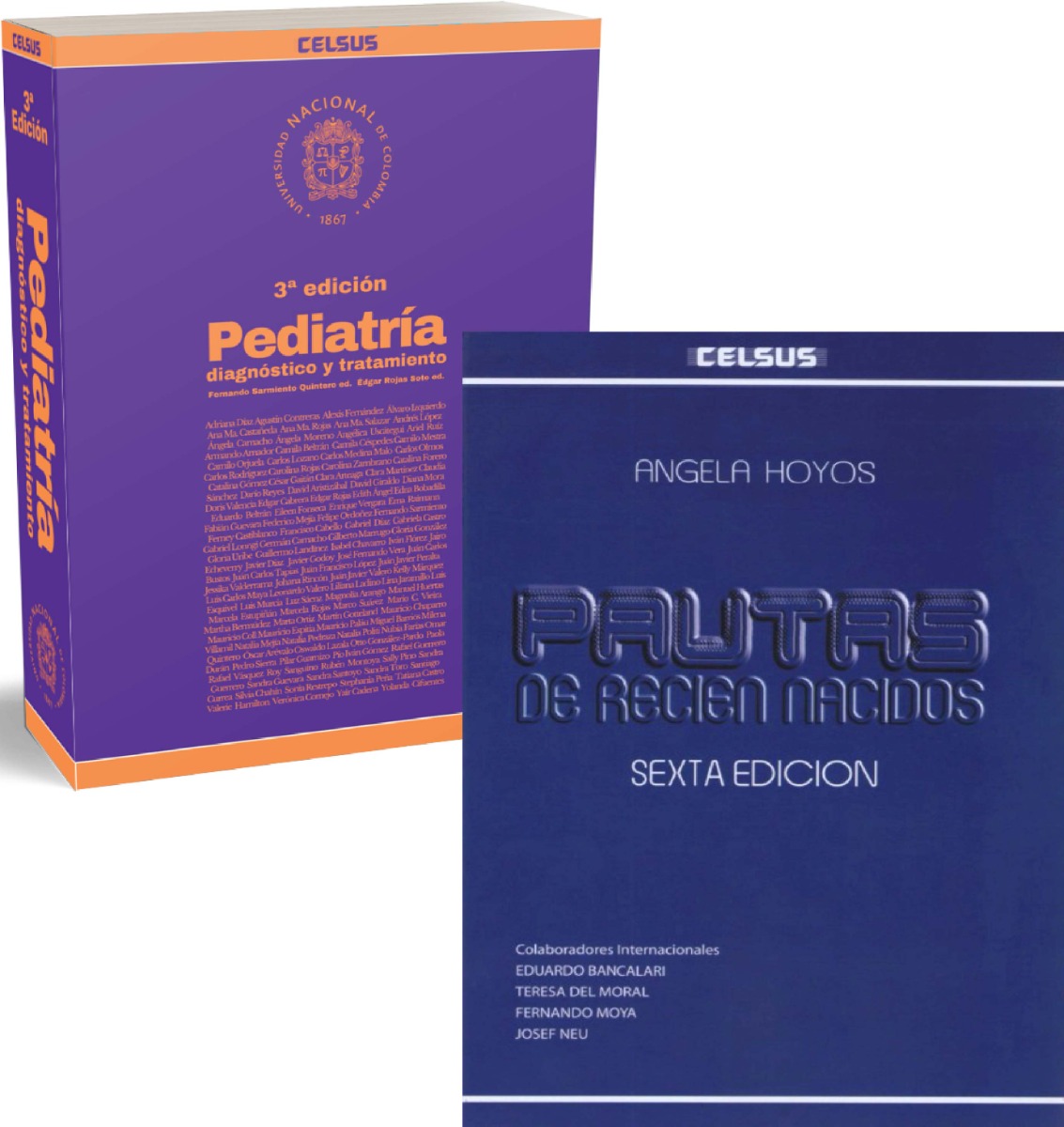 Pack Pediatría Diagnóstico y Tratamiento 3ª + Pautas De Recién Nacidos 6ª