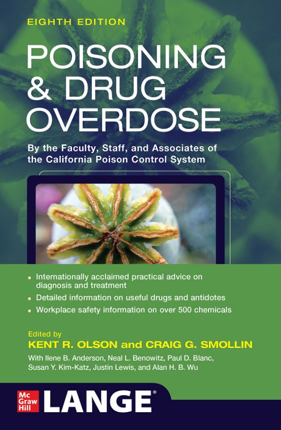 Poisoning And Drug Overdose, Eighth Edition