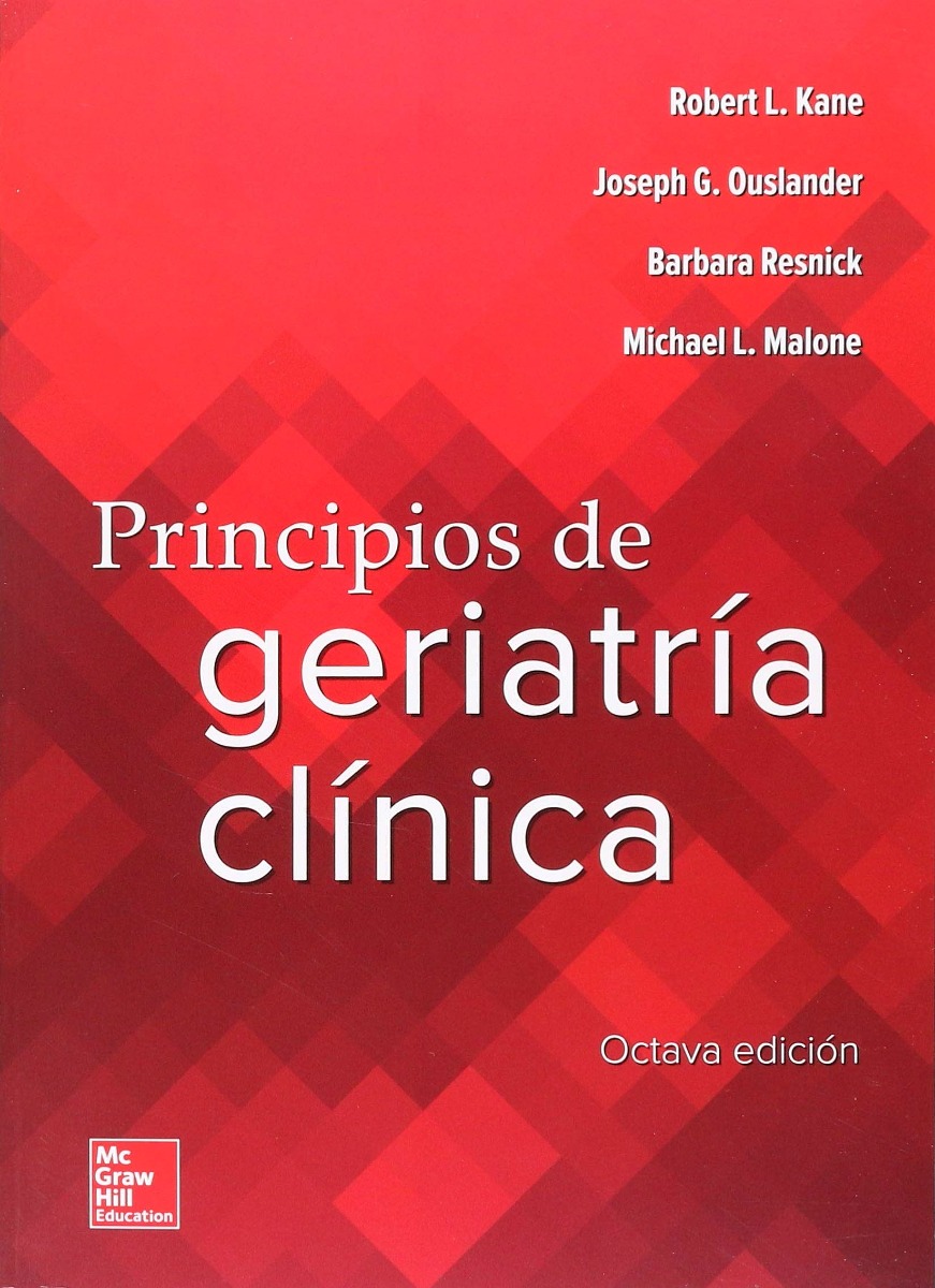 Principios De Geriatría Clínica.