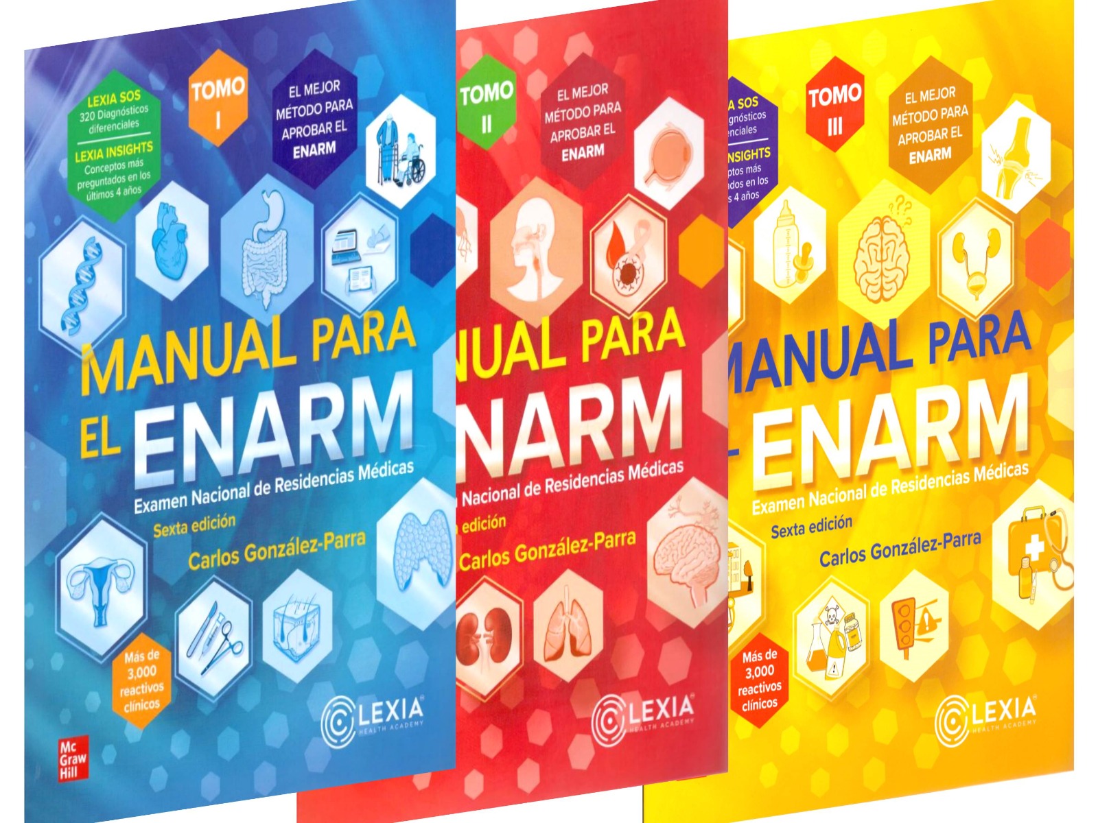 Manual para el ENARM 3 tomos