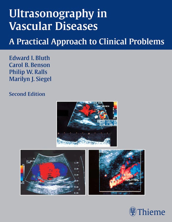 Ultrasonography in Vascular Diseases: A Practical Approach to Clinical Problems