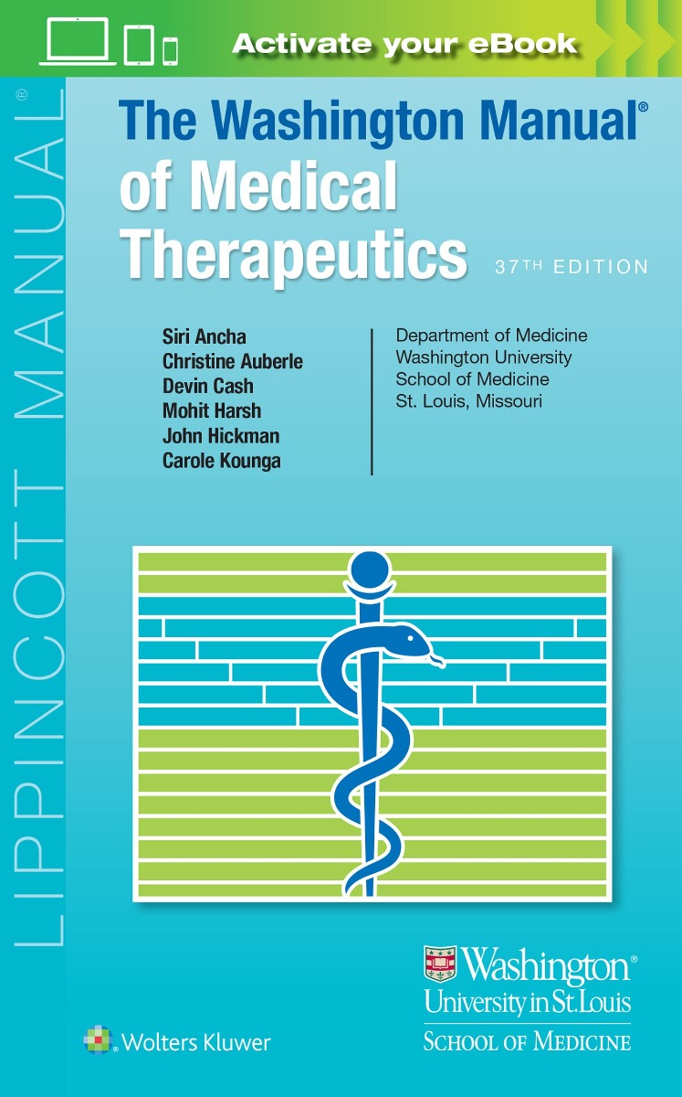 The Washington Manual Of Medical Therapeutics