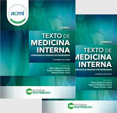Texto de Medicina Interna. Aprendizaje basado en problemas. 2 Tomos