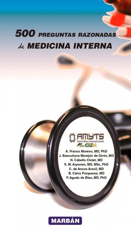 Amyts 500 Preguntas Razonadas De Medicina Interna.