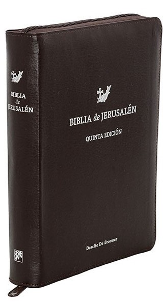 Biblia de Jerusalén manual 5ª edición - Con funda y cierre de cremallera