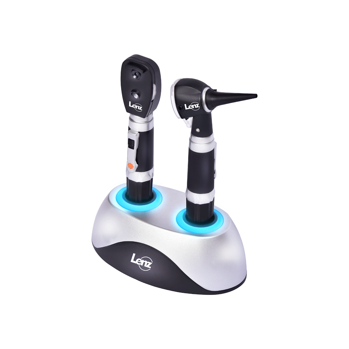 Kit Organos De Los Sentidos (Otoscopio-Oftalmoscopio) Recargable