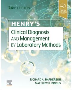 Henry'S Clinical Diagnosis And Management By Laboratory Methods.