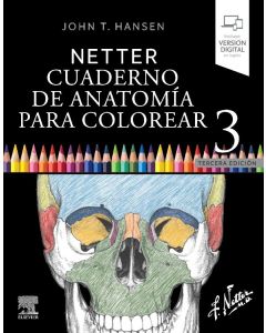 NETTER Cuaderno de Anatomía para Colorear