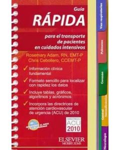 Guía Rápida Para El Transporte De Pacientes En Cuidados Intensivos