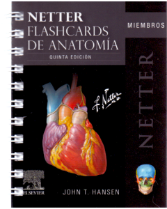 Netter. Flashcards de anatomía. Miembros