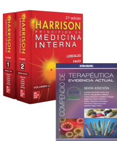 Pack Harrison. Med Int 2 Vol. + Compendio De Terapéutica