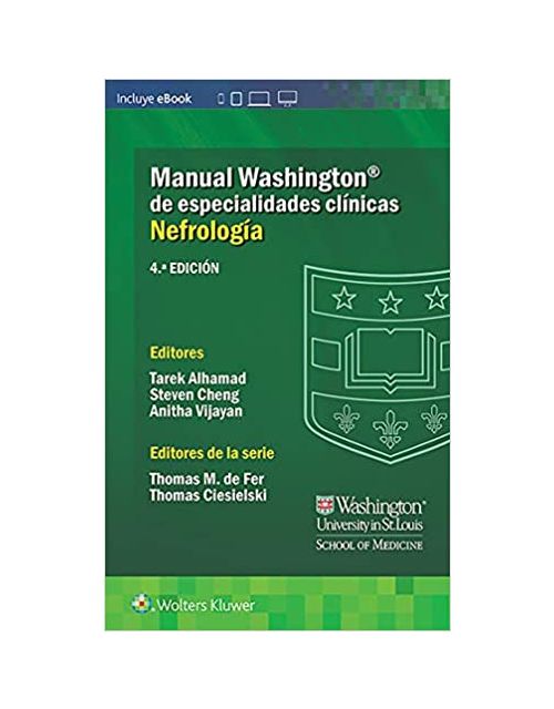 Manual Washington De Especialidades Clínicas. Nefrología