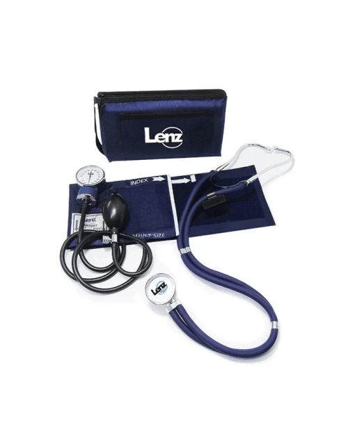 Kit Estetoscopio + Medidor de Presión Arterial GZ-50 AZUL NAVY