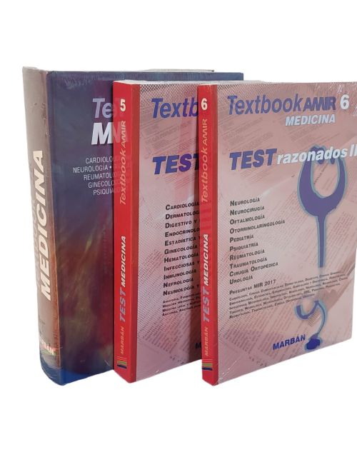 Pack Amir Medicina 2020 Cartilla + Amir Test 5 Y Amir Test 6