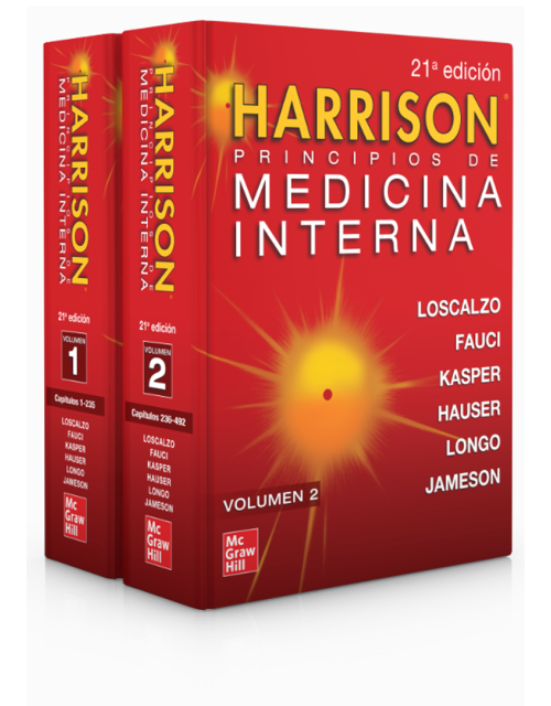 HARRISON Principios de Medicina Interna (2 Volúmenes)