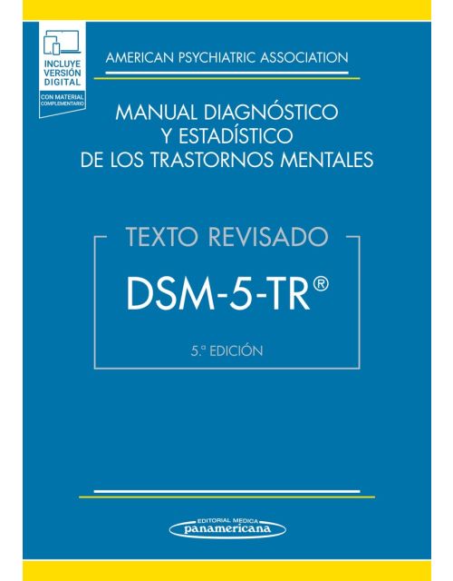 DSM-5-TR® Manual Diagnóstico y Estadístico de los Trastornos Mentales
