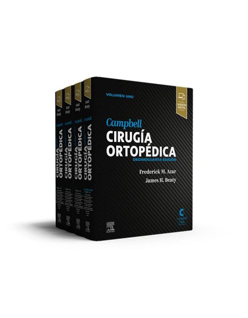 CAMPBELL Cirugía Ortopédica (4 Volúmenes)