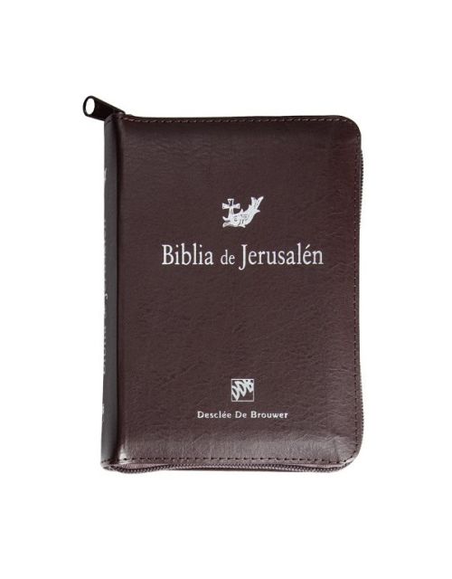 Biblia de Jerusalén modelo bolsillo con cremallera