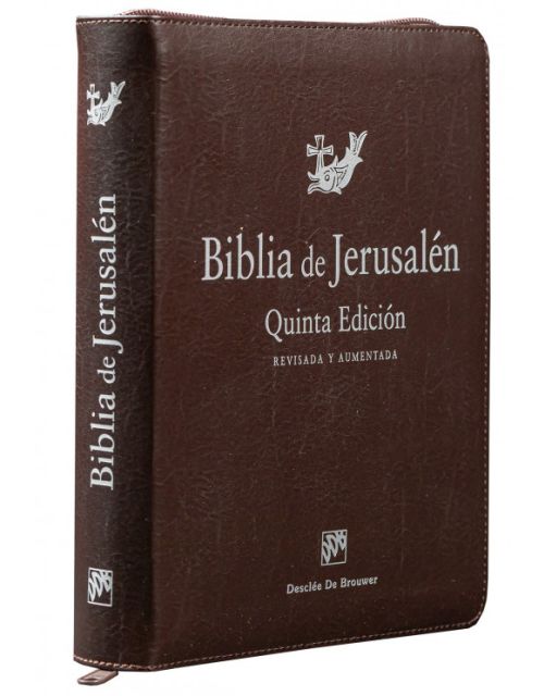 Biblia de Jerusalén manual 5ª edición - Con funda y cierre de cremallera